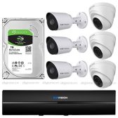 BỘ 6 CAMERA KBVISION FULL HD 2.0