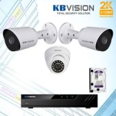BỘ 3 CAMERA KBVISION 4.0MP