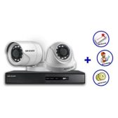 bộ 2 camera HIKVISION HD1080P cho gia đình (SILVER H2020-1)