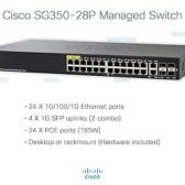 Switch Cisco SB SG350-28P 28-port Gigabit POE Managed Switch