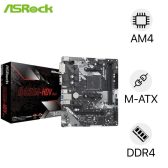 MAIN ASROCK B450M-HDV R4.0 DDR4 (AMD AM4)
