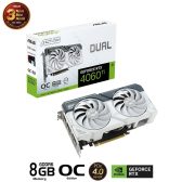 VGA ASUS DUAL RTX4060TI 8G OC EVO WHITE 2 FAN