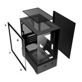 Case máy tính EDRA ECS1303 - Black